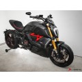 LUIMOTO Classic Sport Edition Rider Seat Cover for the DUCATI DIAVEL 1260 (2019+) - Low Seat LUIMOTO Classic Sport Edition Rider Seat Cover for the DUCATI DIAVEL 1260 (2019+) - Low Seat